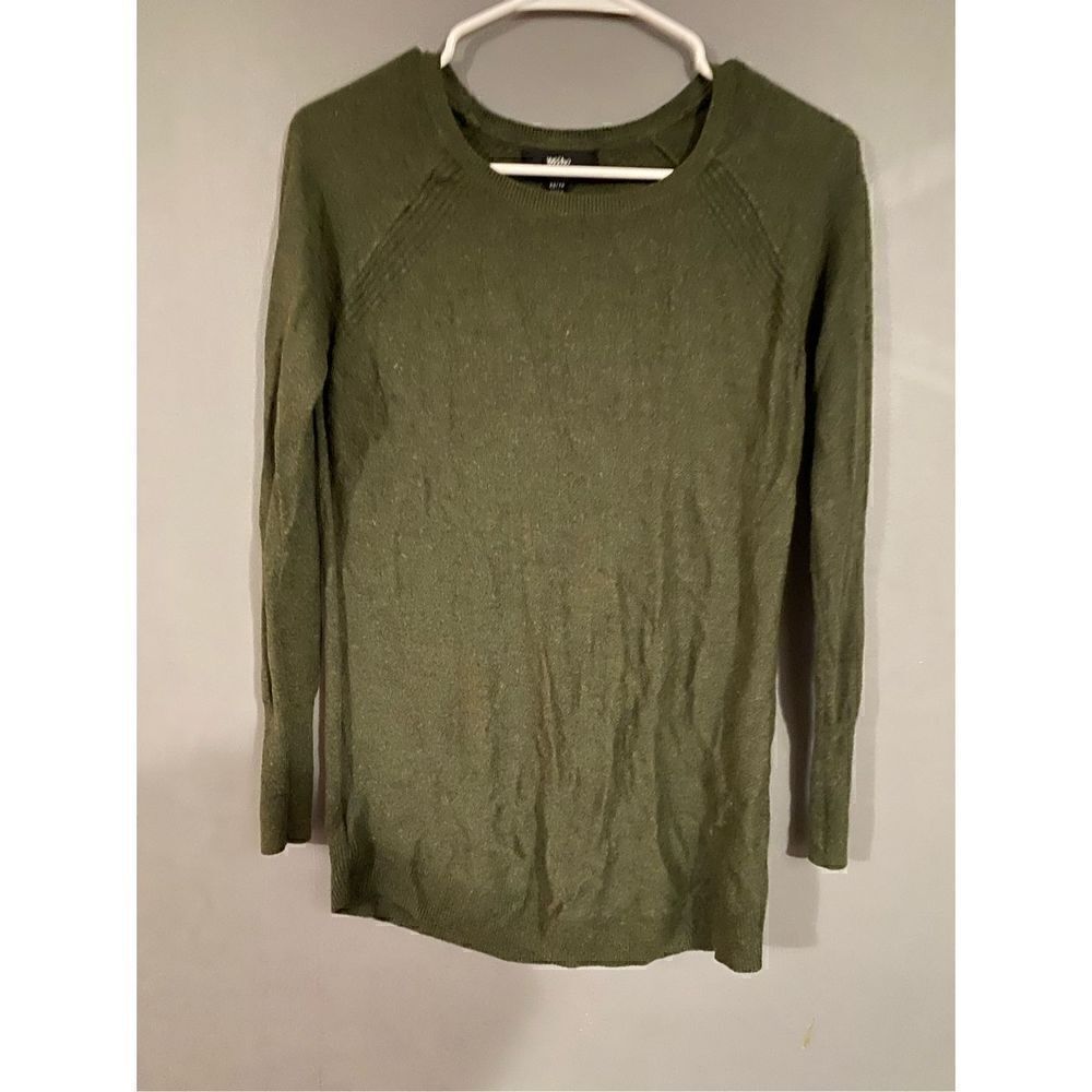 Mossimo Green long Sleeve Shirt Size XSmall